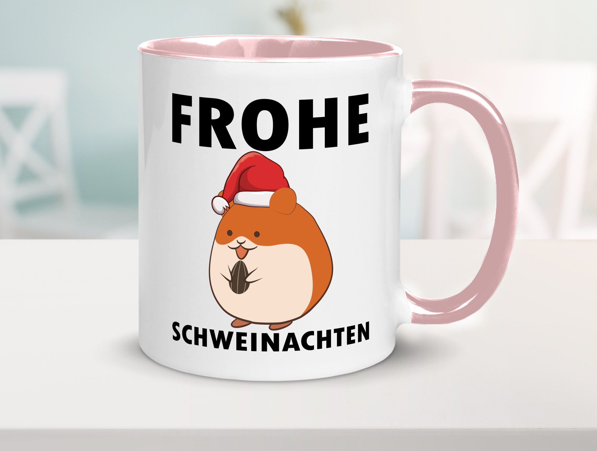 Frohe Schweinachten | Meerschweinchen Weihnachten lustiger Spruch Geschenk