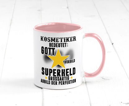 Bedeutung von Kosmetiker | Kosmetik Stylist Visagist Geschenkidee Humor Tasse