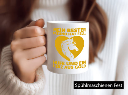Reiterin Spruch | Pferde Tasse Reiten Pferdemädchen Geschenk Humor Geschenkidee