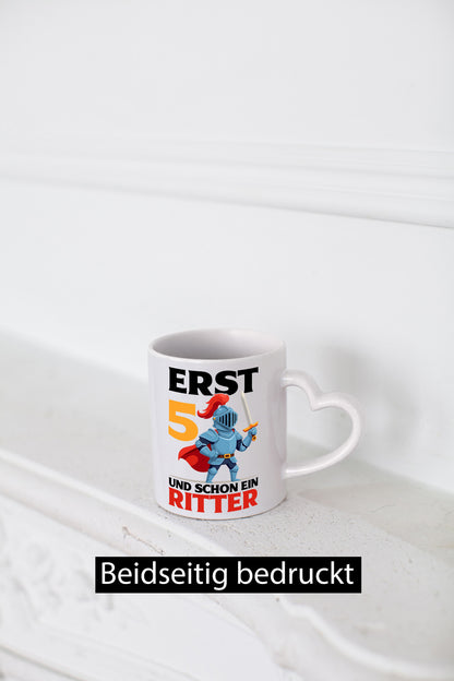 5. Geburtstag | 5 Jahre und schon ein Ritter Geschenk Geschenkidee lustiger