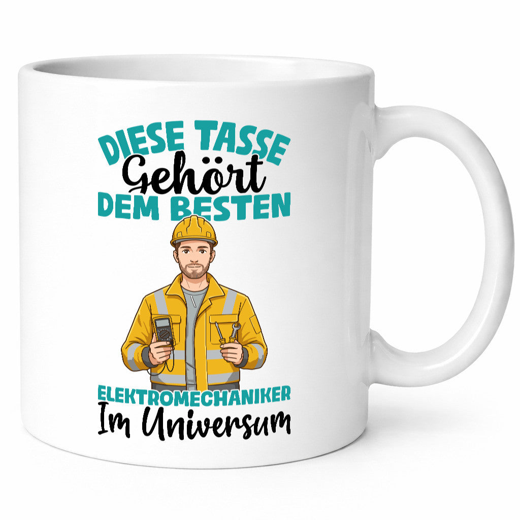 Im Universum: Elektromechaniker | Mechaniker lustig Humor Geschenkidee Geschenk