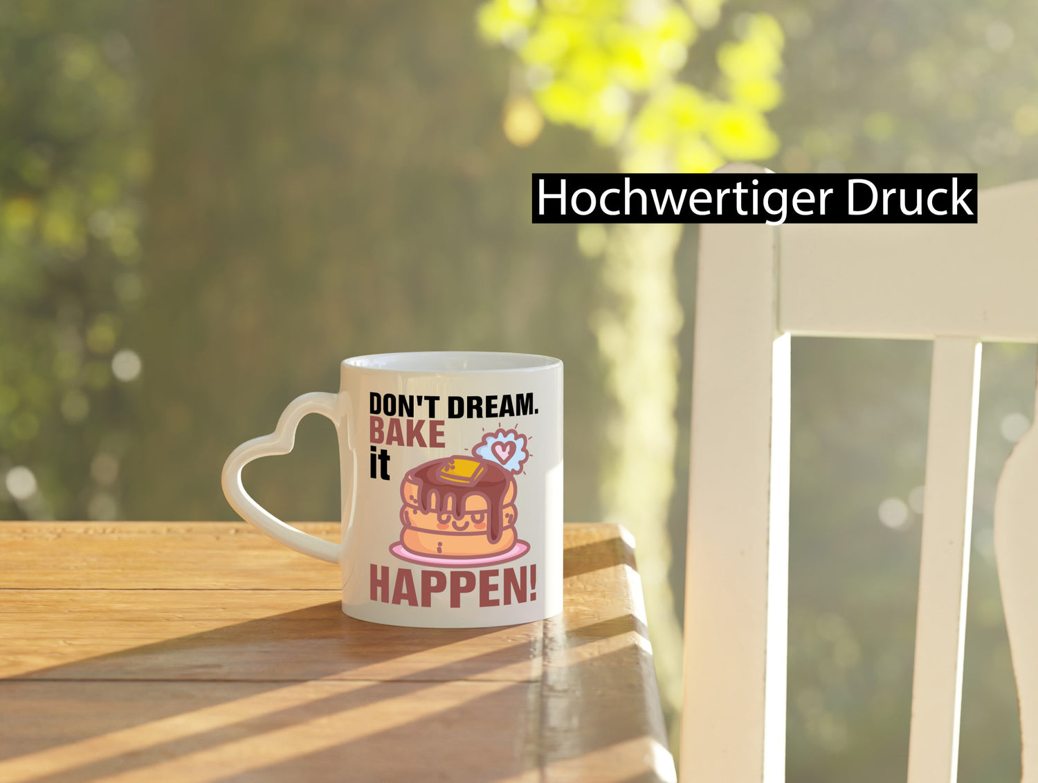 Don`t dream | backen Bäcker Kuchen Bäckerin Geschenkidee Humor Tasse