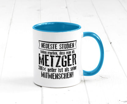 Neuste Studien: Metzger | Fleischer Metzgerei lustig Humor Geschenkidee