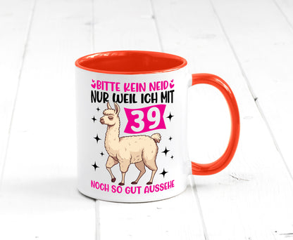 39. Geburtstag | 39 Jahre Lama gut aussehen Geschenk Geschenkidee lustiger