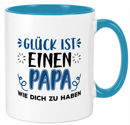 Einen Papa wie dich | Vater Tasse Vatertag Glück Geschenk Familie Geschenkidee
