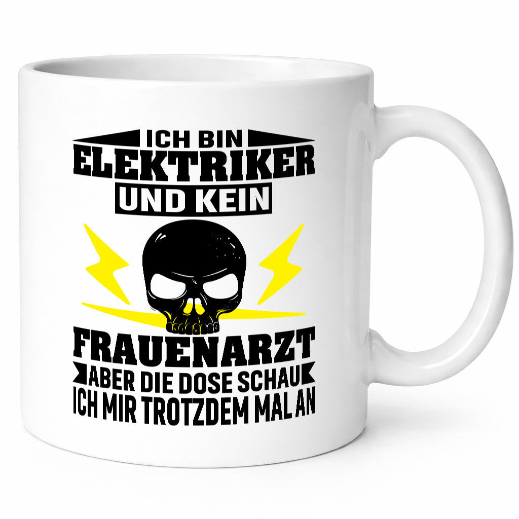 Ich bin Elektriker und kein Frauenarzt | Geschenk Humor Geschenkidee lustiger