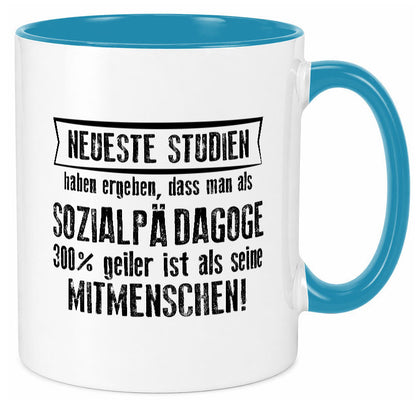 Neuste Studien: Sozialpädagoge | Pädagoge Geschenk Humor Geschenkidee lustiger