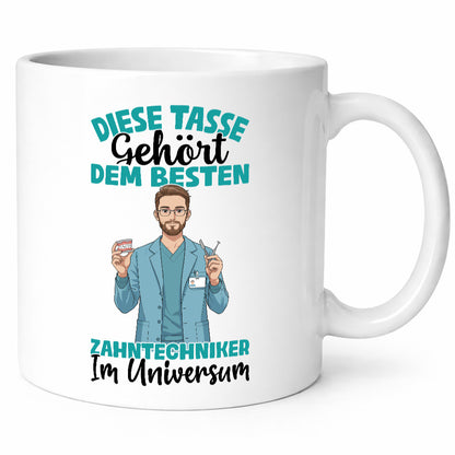 Im Universum: Zahntechniker | Zahnmedizin lustig Humor Geschenkidee Geschenk