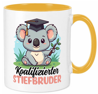 Koalifizierter | Stiefbruder Stiefmutter Stiefvater lustiger Spruch Geschenk