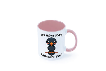 Der Frühe Vogel Humor Geschenkidee Tasse