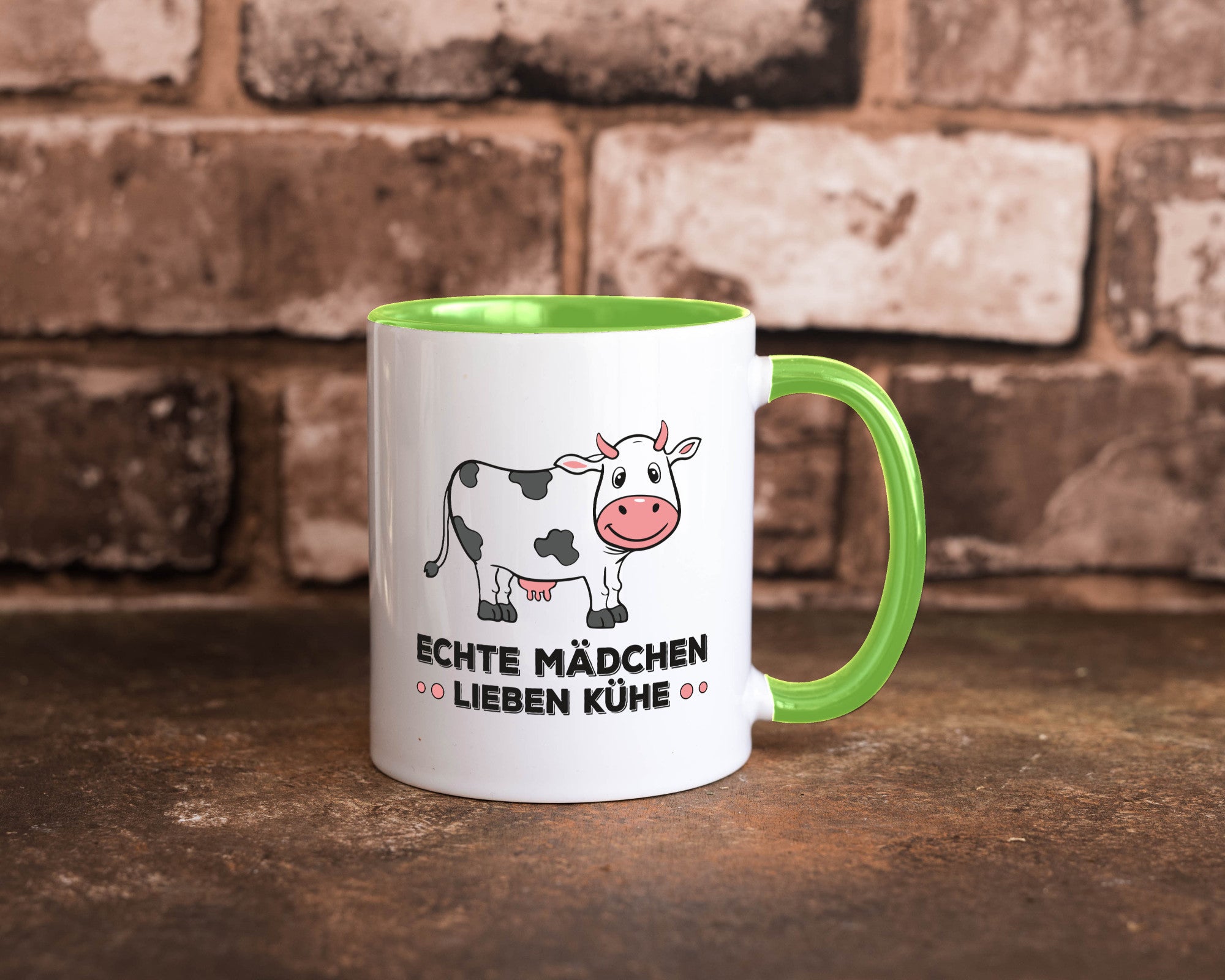 Echte mädchen lieben Kühe | Farm Farmer Bauer lustiger Spruch Geschenk Humor
