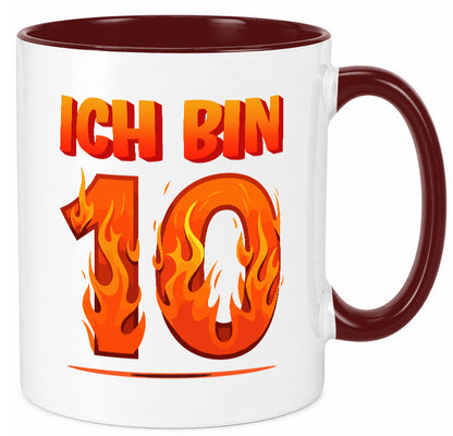 10. Geburtstag | 10 Jahre Drache lustiger Spruch Geschenk Geschenkidee Tasse
