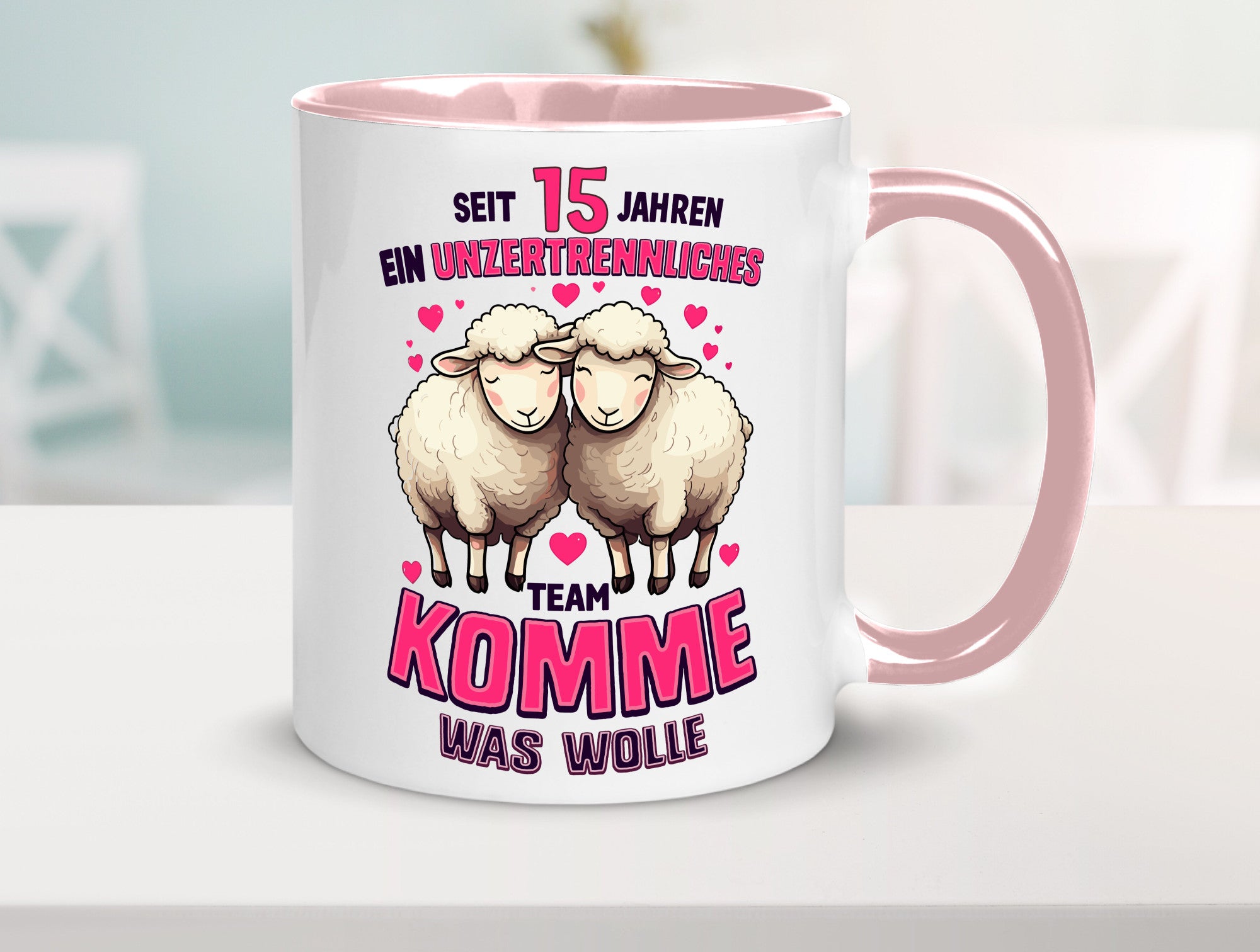 15 Jahre Verheiratet | ein Team Ehepaar Geschenk Humor Geschenkidee lustiger