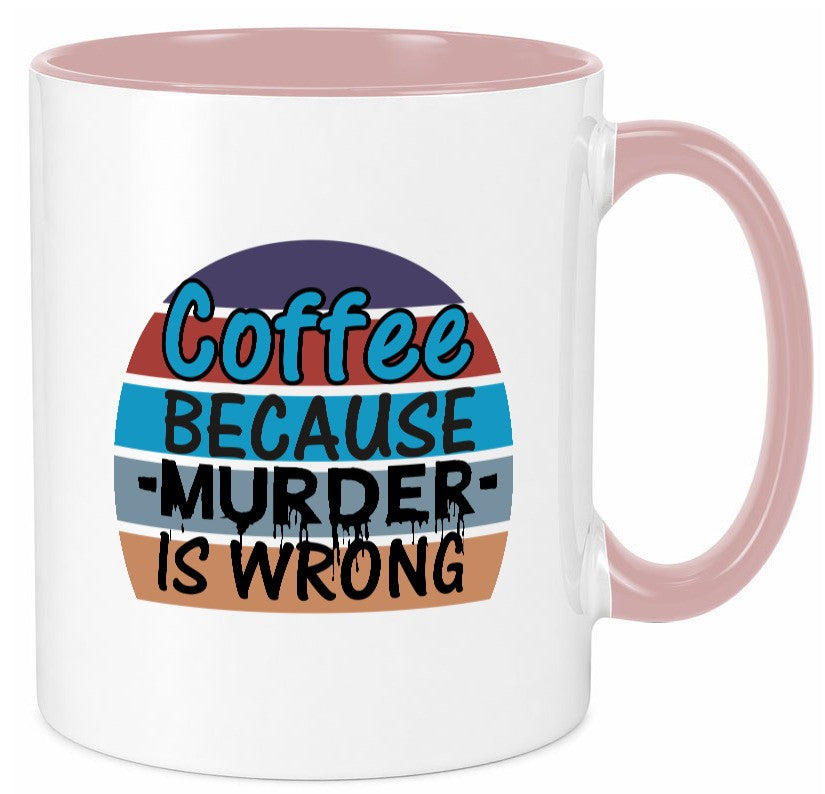 Kaffeetrinker Tasse | schwarzer Humor Büro Spruch Geschenk Arbeit Kollegen