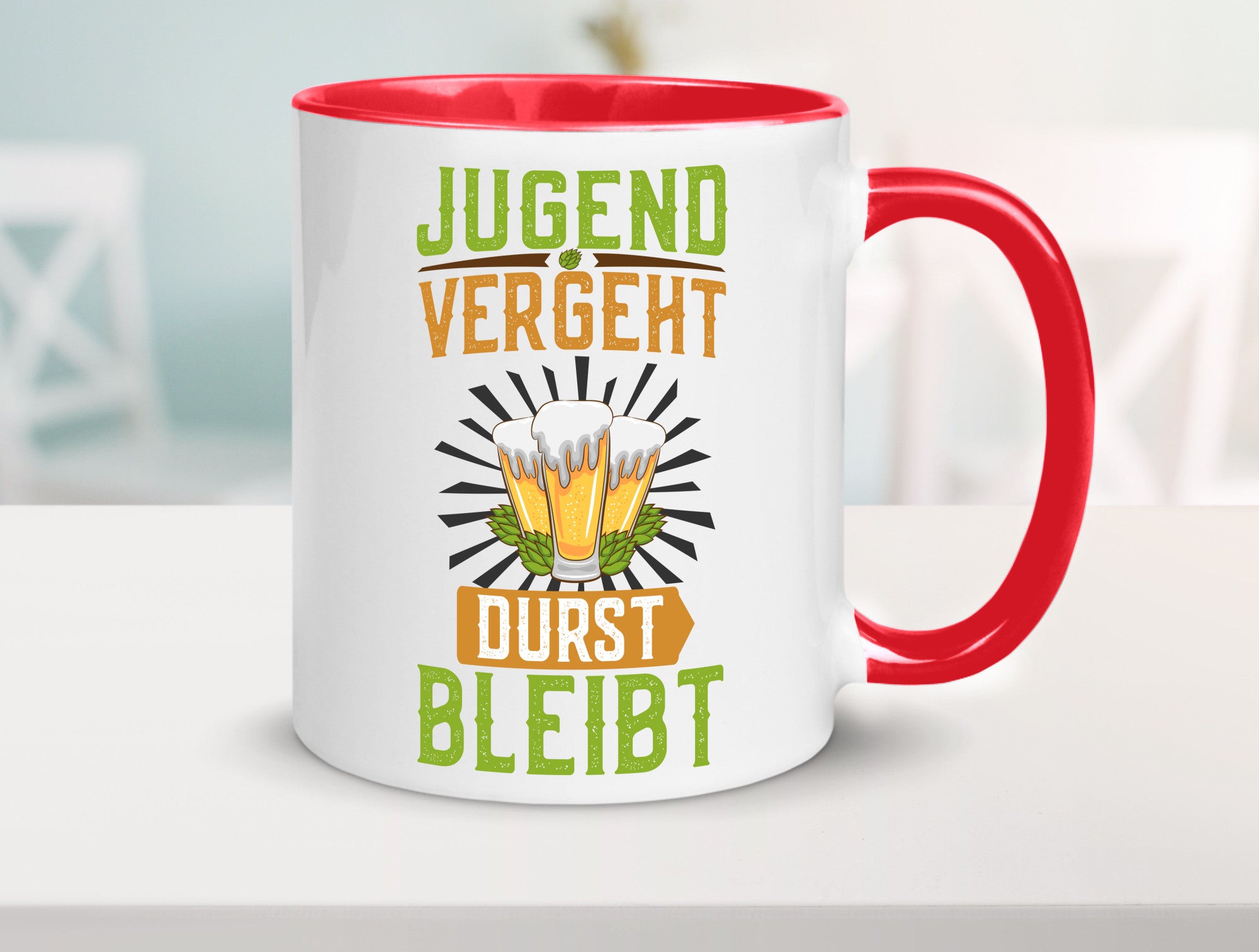 Jugend vergeht durst bleibt | Biertrinker Bierliebhaber lustiger Spruch