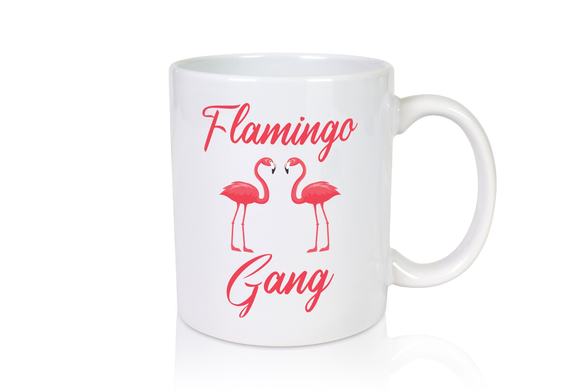 Flamingo Gang | Flamingos lustiger Spruch Geschenk Humor Geschenkidee Tasse
