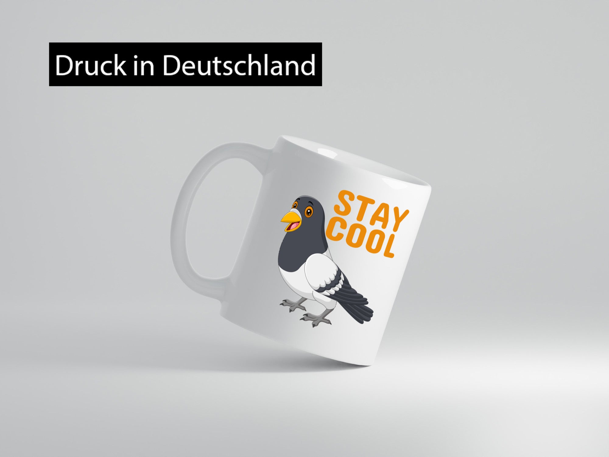 Stay Cool | coole Taube Motiv Tasse Jugendliche Humor Geschenkidee