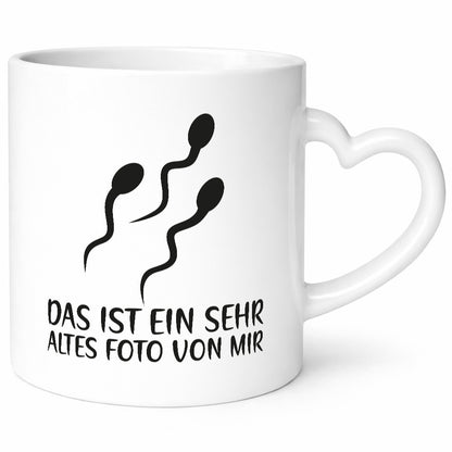 Das ist ein sehr altes Foto von mir | Schwangerschaft Paar lustig Humor