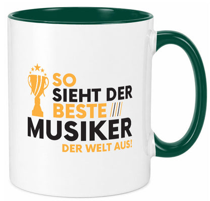 Der Weltbeste Musiker | Musik Musikant lustig Humor Geschenkidee Geschenk Tasse