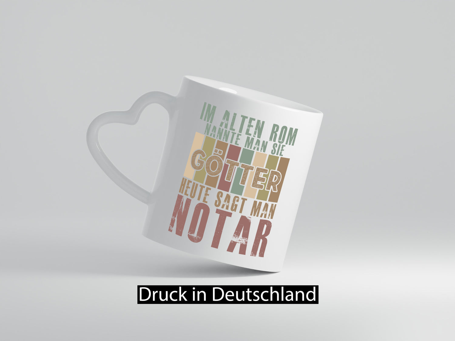 Heute sagt man: Notar | Jurist lustig Humor Geschenkidee Geschenk Tasse