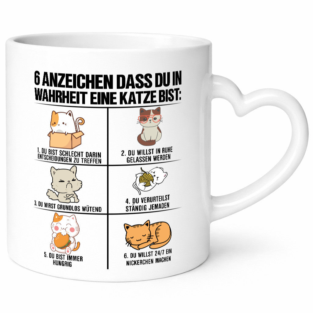 Katze Comic | Katzenbesitzer Tasse lustiger Spruch Geschenkidee Tierliebhaber
