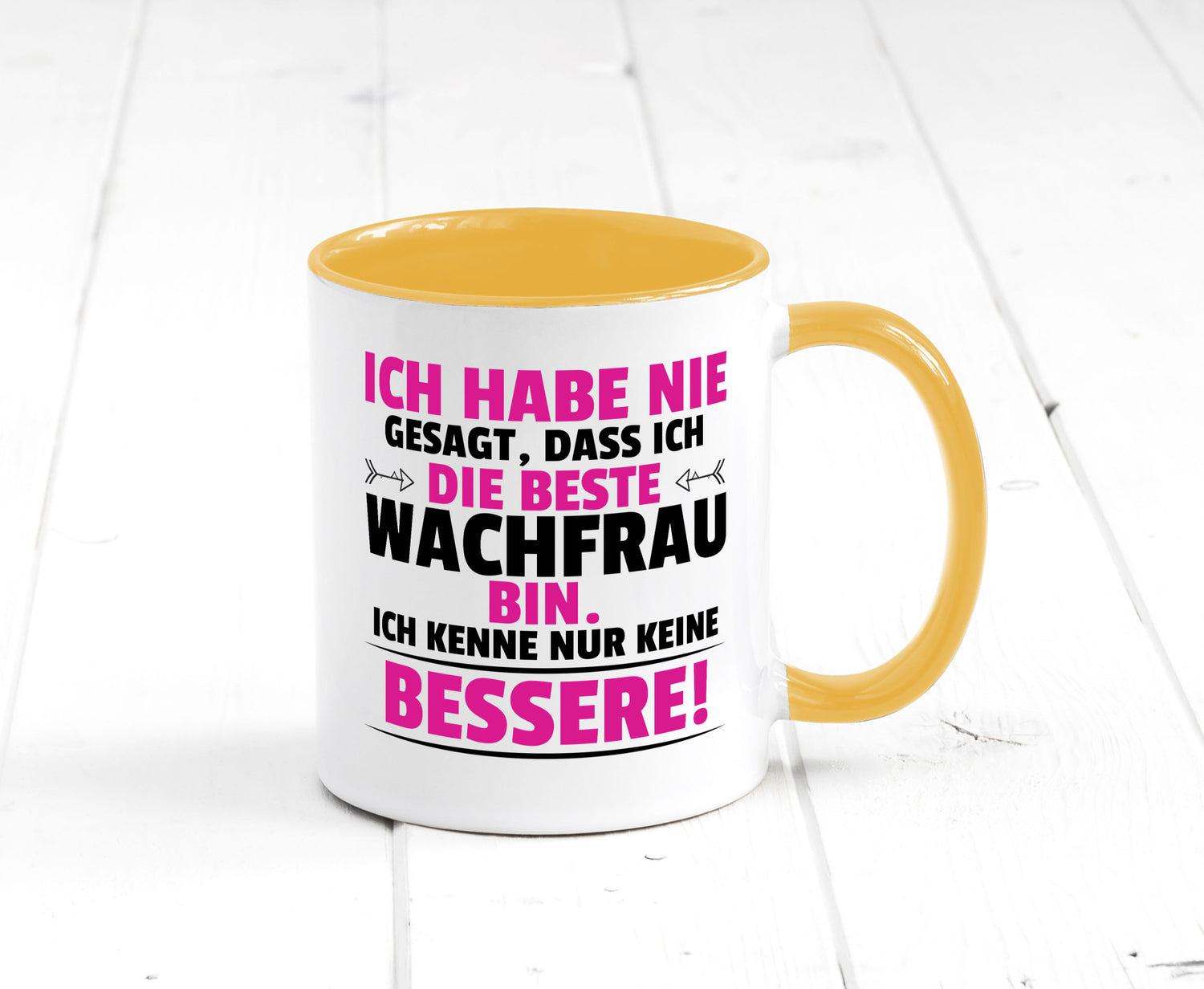 Die Beste Wachfrau | Wachpersonal Nachtwächter lustig Humor Geschenkidee