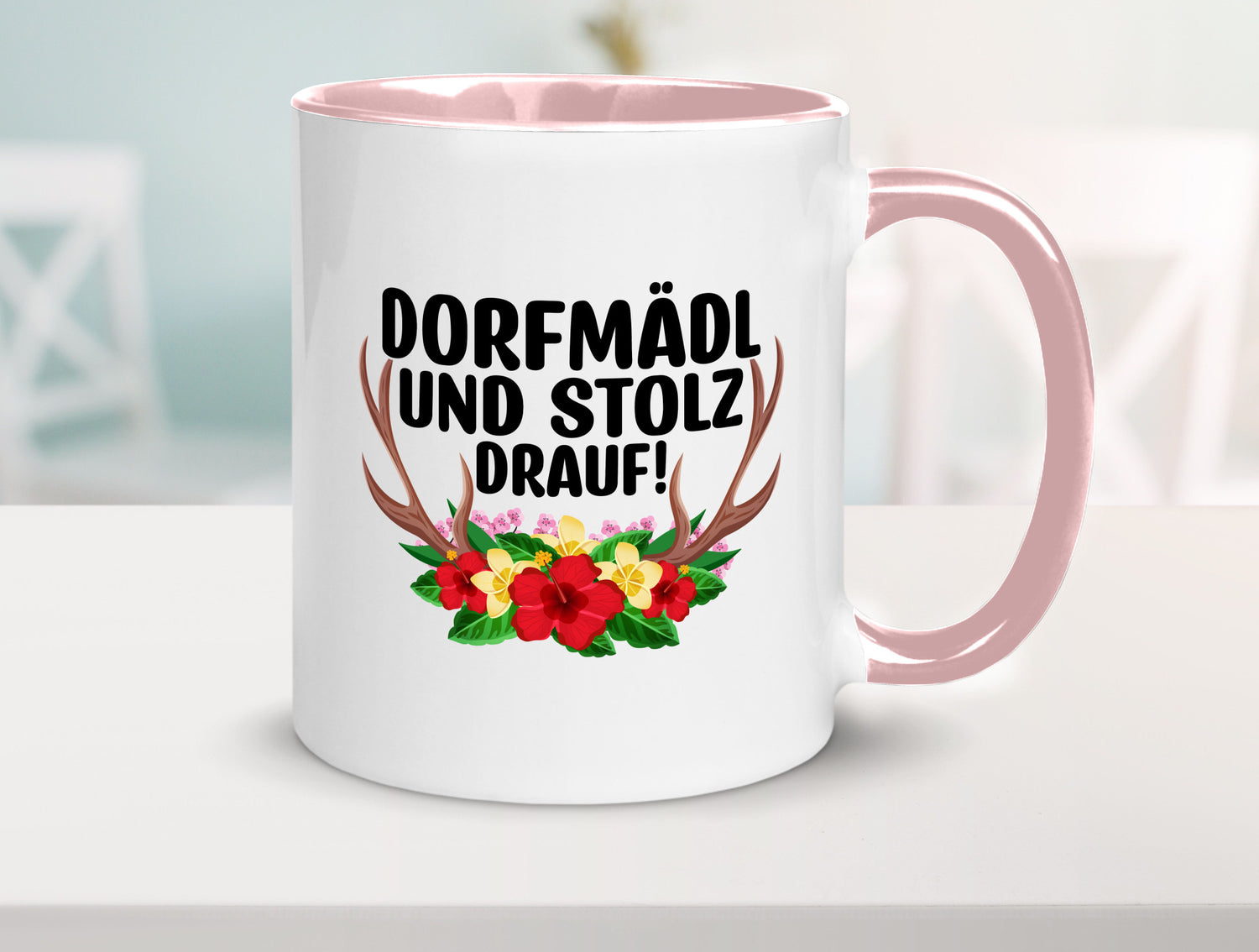Dorfmädel und stolz drauf | Dorfkind Dorf v2 Geschenkidee Humor Tasse