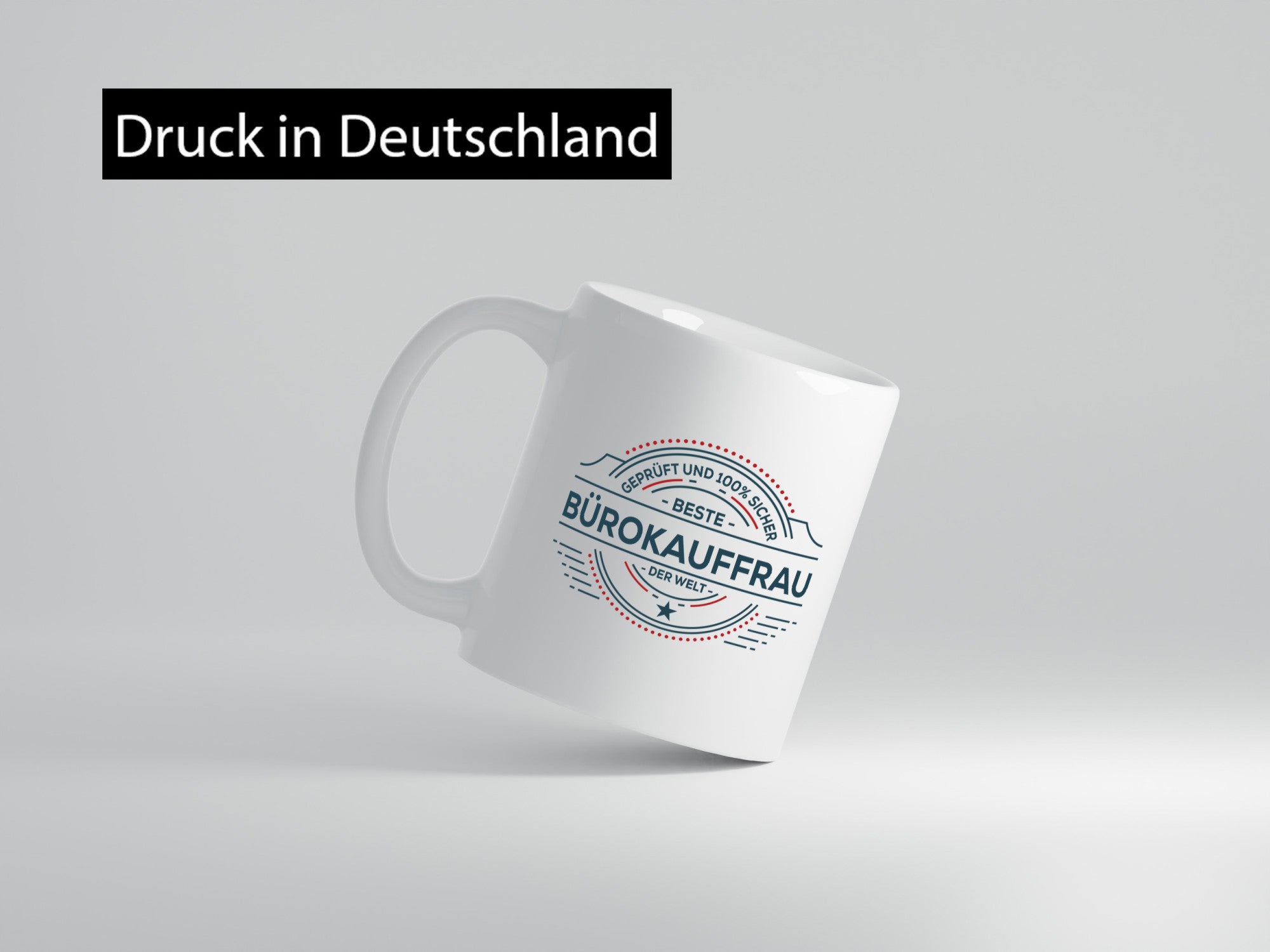 Geprüft und sicher: Bürokauffrau | Kauffrau lustiger Spruch Geschenk Arbeit