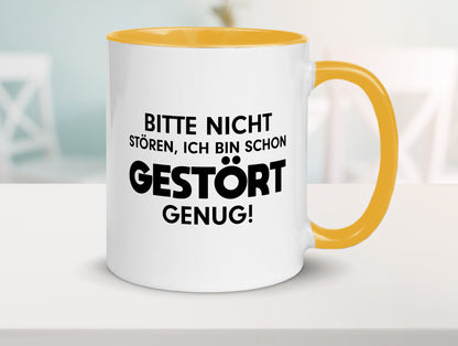 Bitte nicht stören | ich bin gestört Crazy lustig Humor Geschenkidee Geschenk