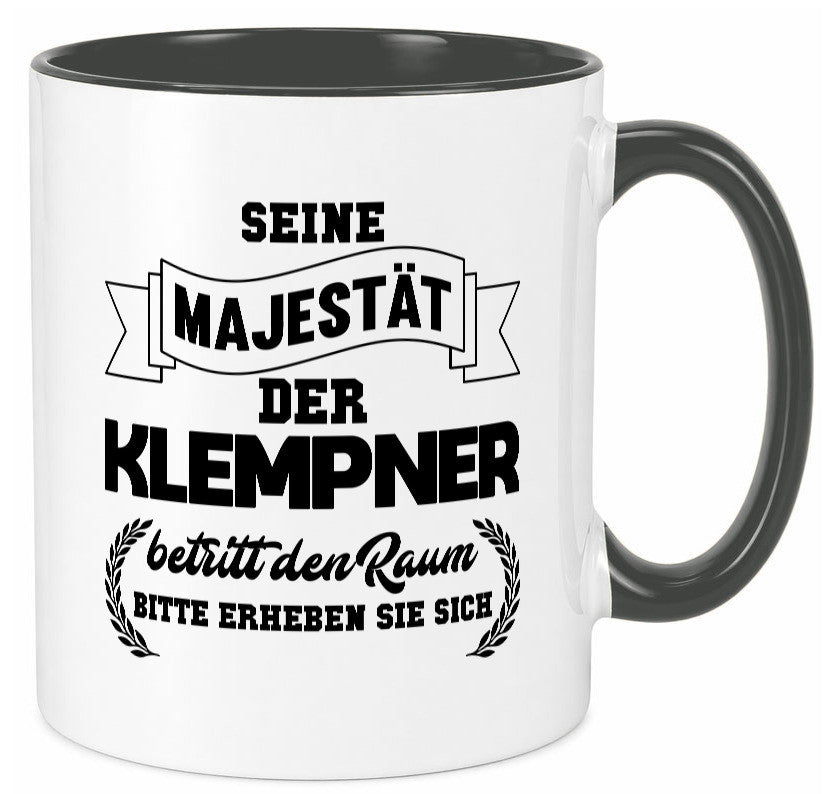 Der Klempner betritt den raum | Geschenk Humor Geschenkidee lustiger Spruch