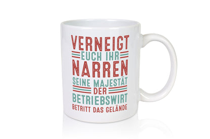 Verneigt euch: Betriebswirt | Betriebswirtschaft v2 lustig Humor Geschenkidee