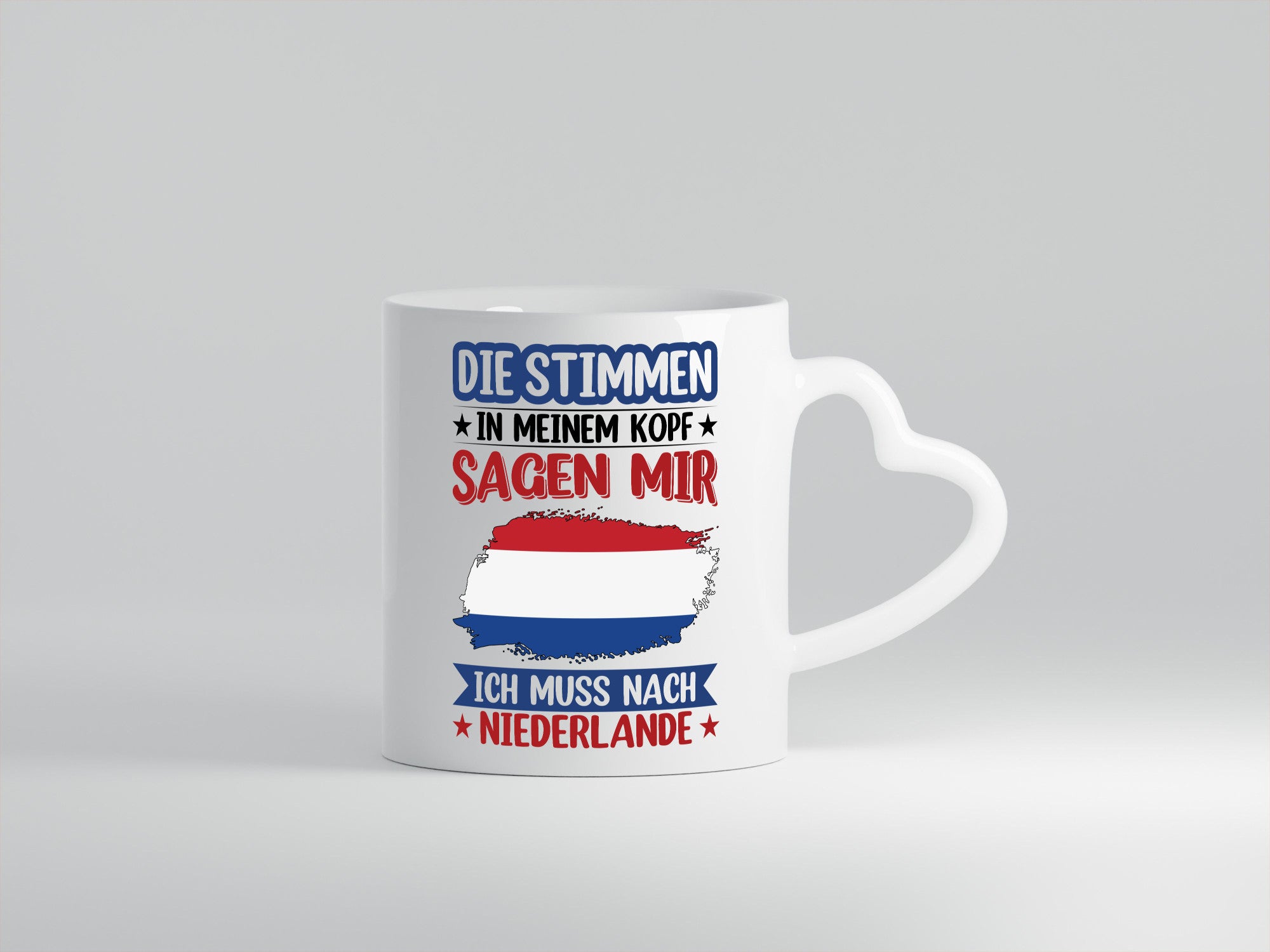 Niederlande | Urlaub Stimmen in meinem Kopf Traumland lustiger Spruch Geschenk