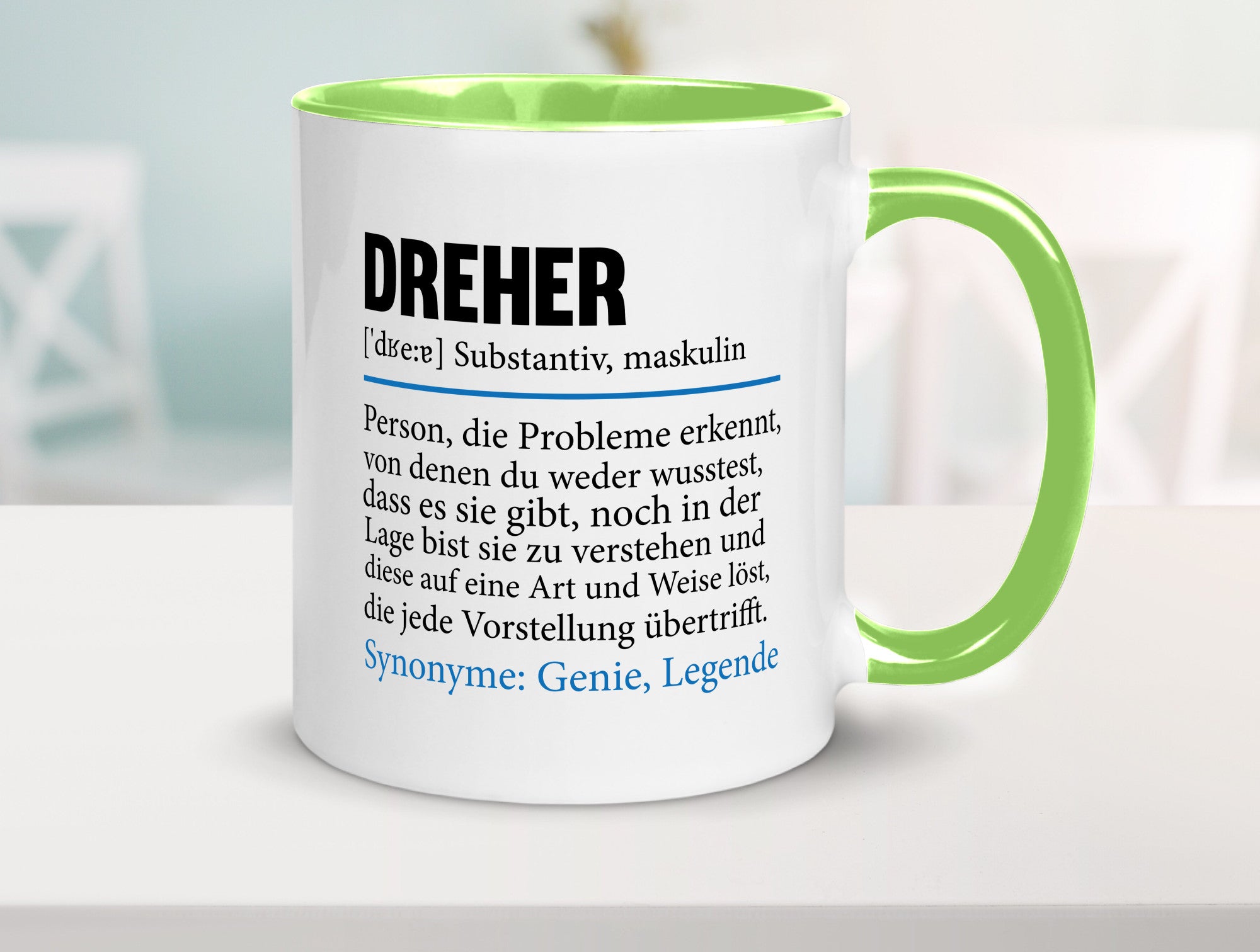 Dreher Humor | Fräser Zerspannungsmechaniker Geschenkidee Tasse