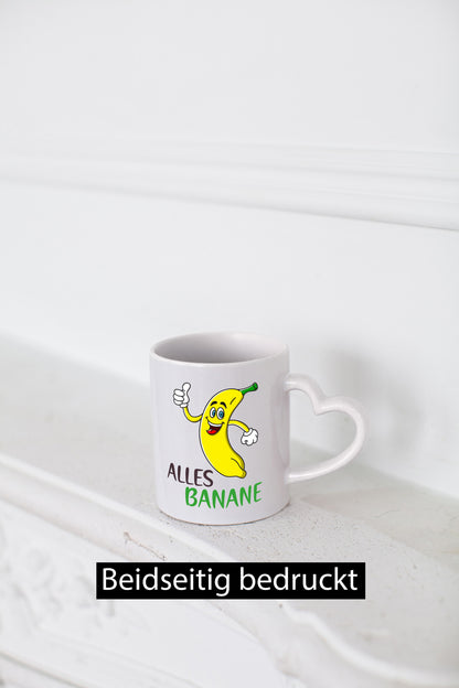 Alles Banane | Frucht Bananen Liebhaber Geschenk Humor Geschenkidee lustiger