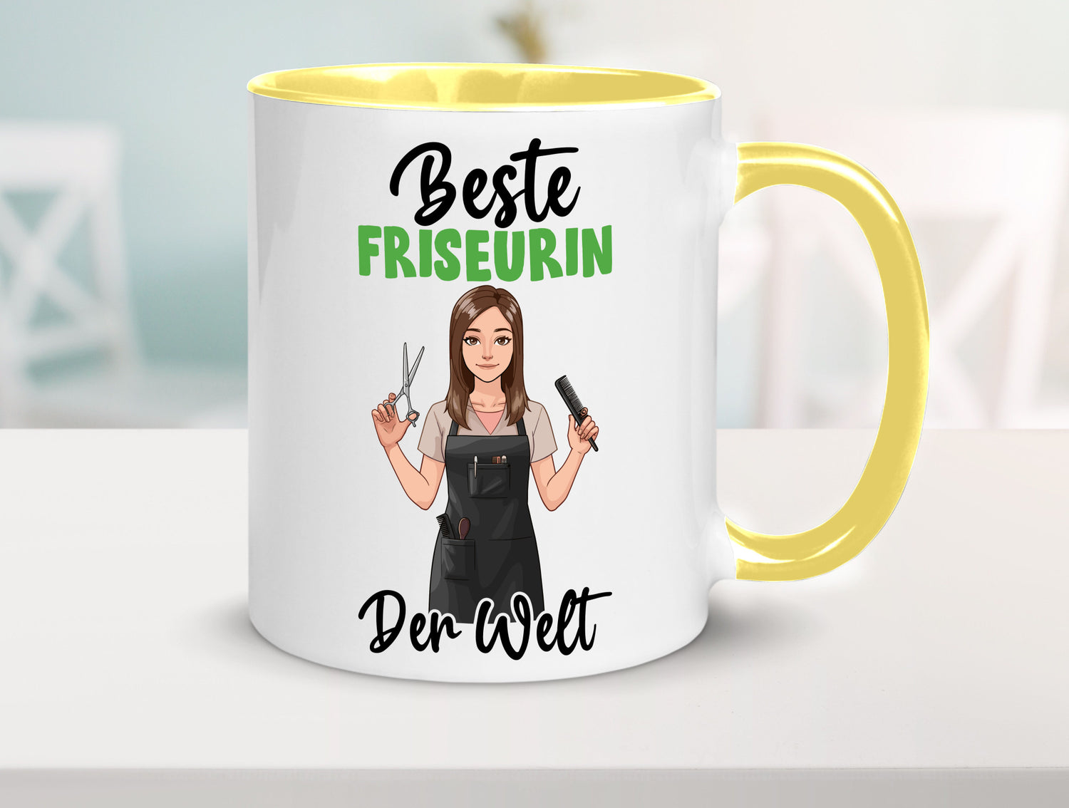 Beste Friseurin | Friseuse Frisuerin Geschenk Humor Geschenkidee lustiger
