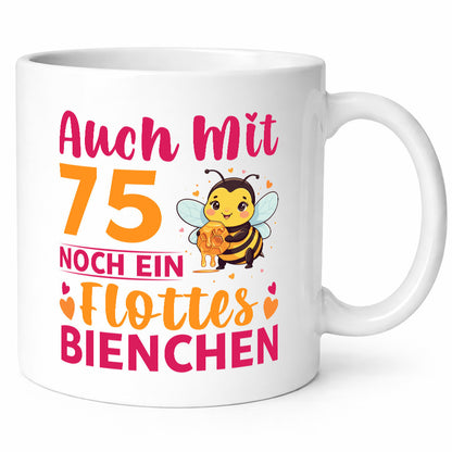 75. Geburtstag | Flottes Bienchen 75 Jahre v2 Geschenk Geschenkidee lustiger