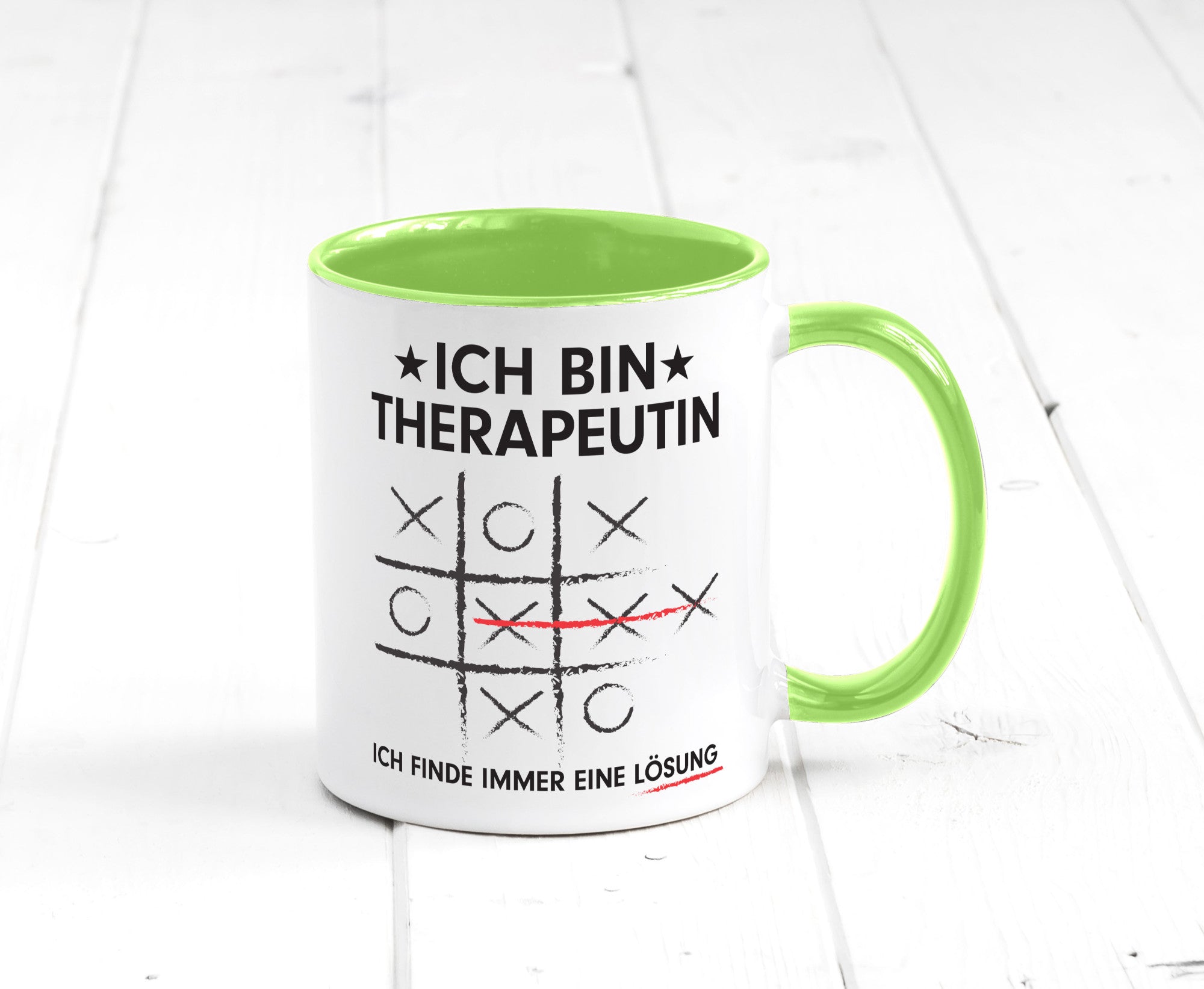 Löse Probleme: Therapeutin | Psychotherapie lustig Humor Geschenkidee Geschenk