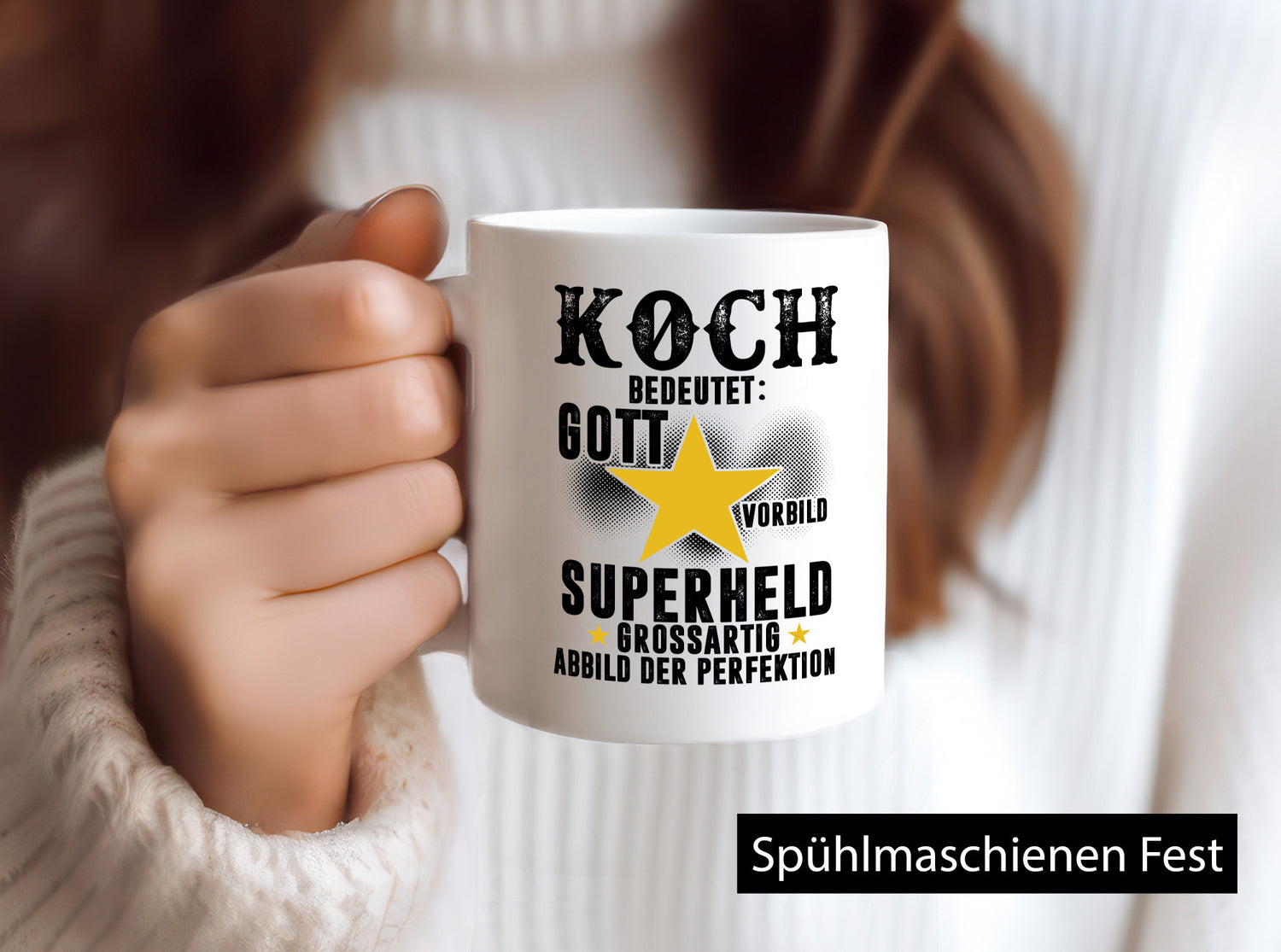 Bedeutung von Koch | Chefkoch Geschenkidee Arbeit Kollegen Büro Humor Tasse