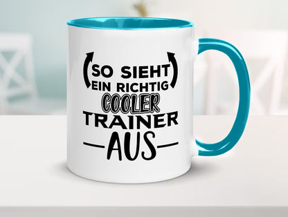 Richtig guter Trainer | Spruch Tasse Personal lustiger Geschenk Humor