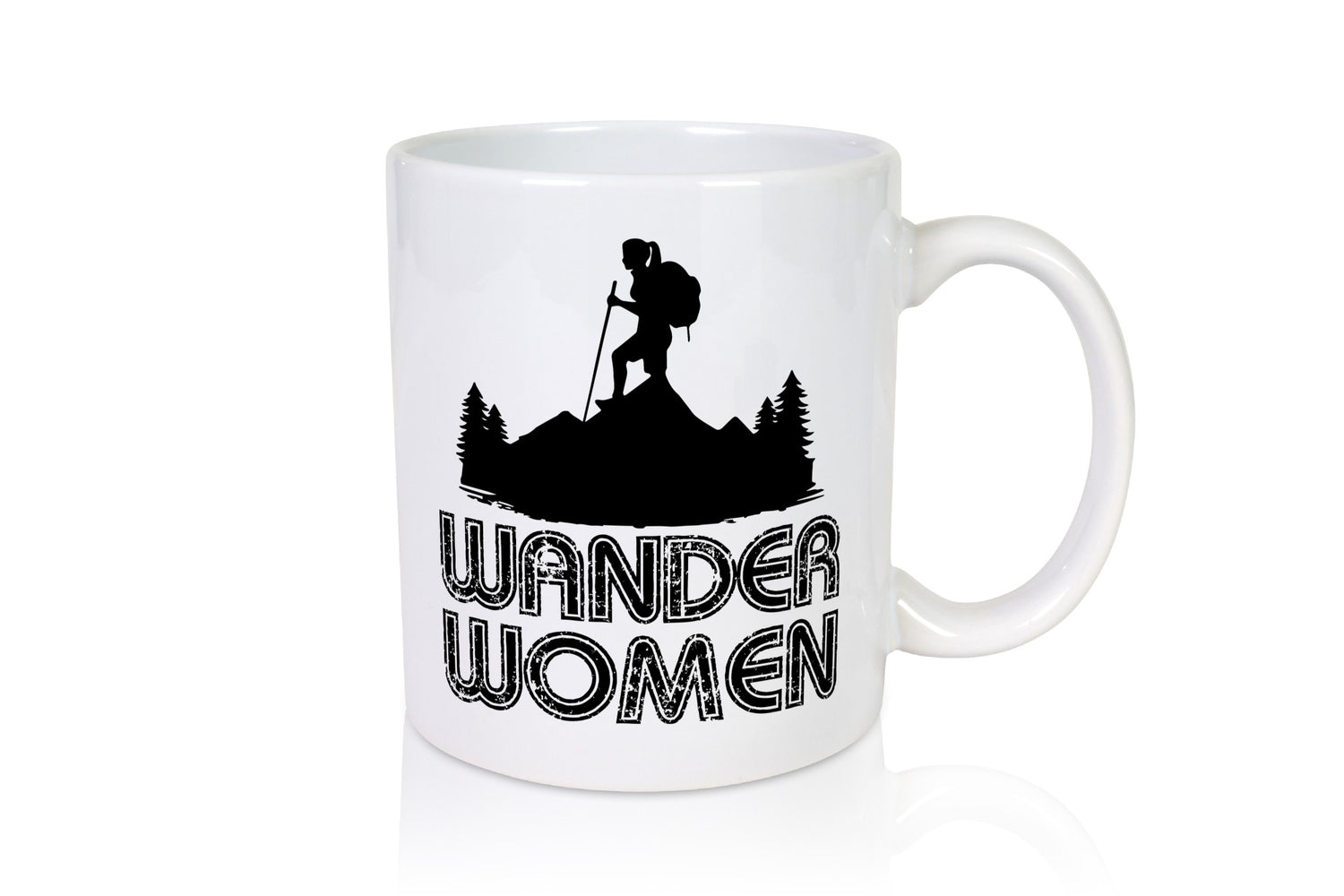 Wander Woman | Wandern Berge Geschenk Familie Geschenkidee lustiger Spruch Tasse