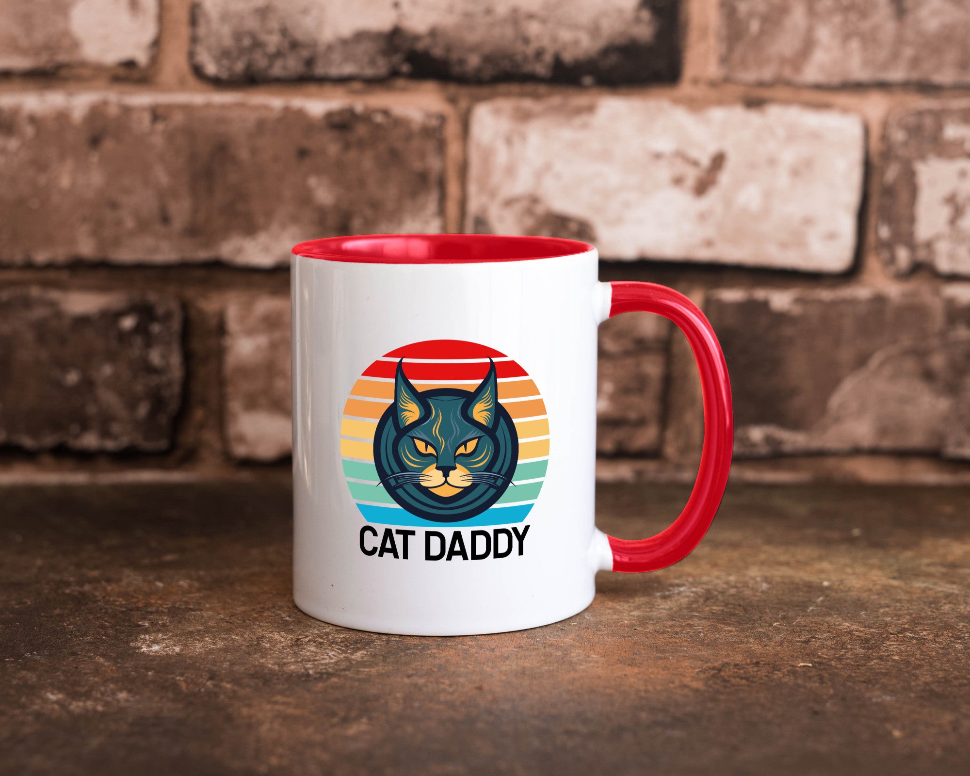 Cat Daddy | Katzenpapa niedliche Katze Tierliebhaber lustiger Spruch Geschenk