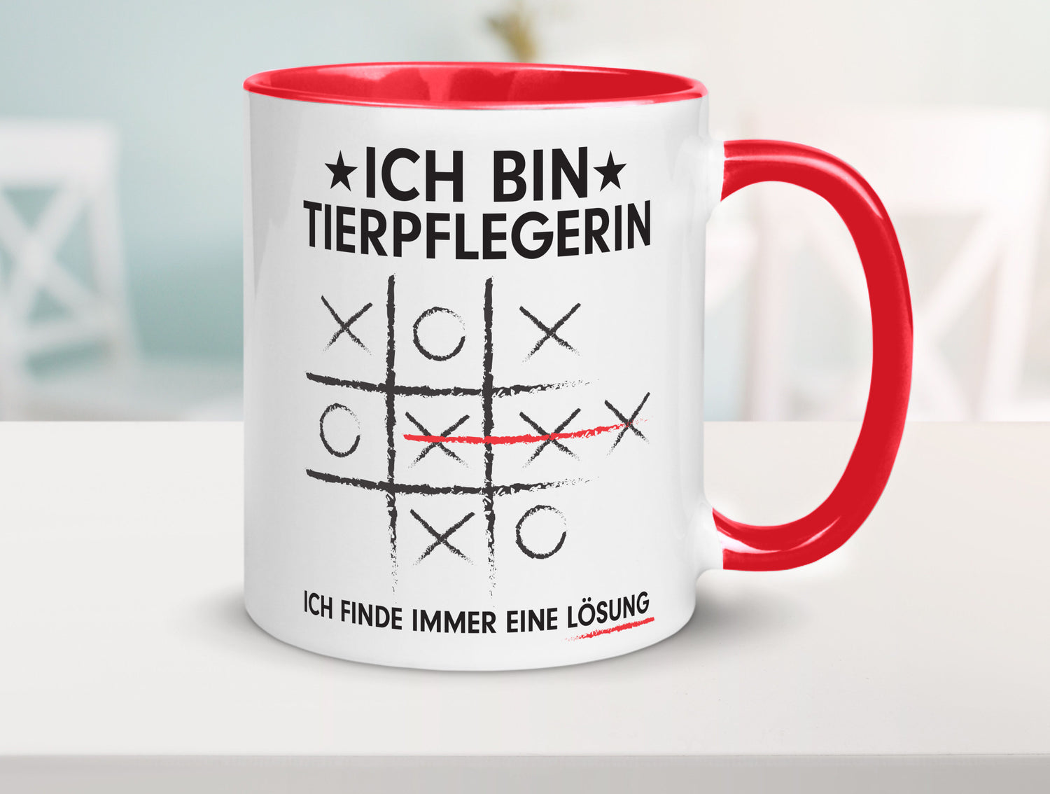 Löse Probleme: Tierpflegerin | Pflegeberuf Tierheim v3 Humor Arbeit Kollegen