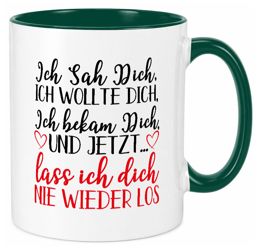 Ich will dich lustig Humor Geschenkidee Geschenk Tasse