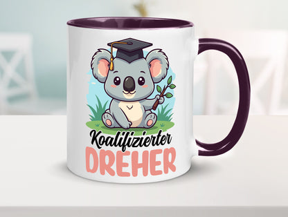 Koalifizierter Dreher | Fräser v2 Geschenk Humor Geschenkidee lustiger Spruch