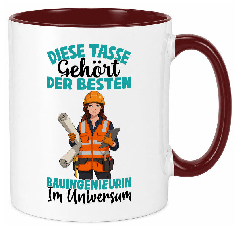 Im Universum: Bauingenieurin | Ingenieurin lustiger Spruch Geschenk Humor