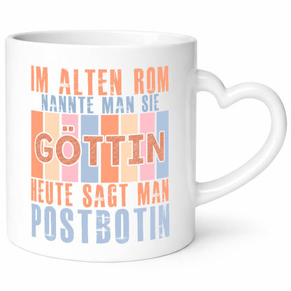 Heute sagt man: Postbotin | Beruf Post Briefträger Geschenkidee Arbeit Kollegen