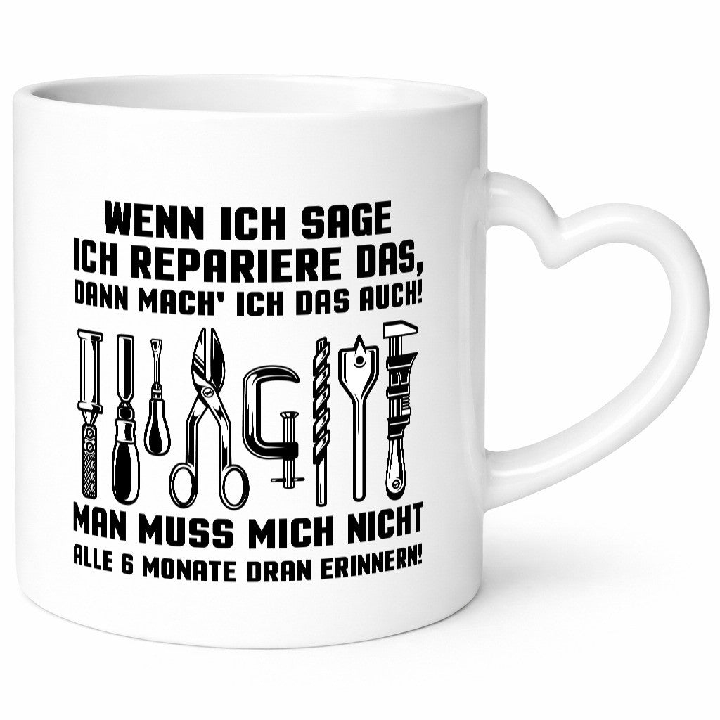 Ich repaiere es nur frag nicht immer wann Geschenk Humor Geschenkidee lustiger