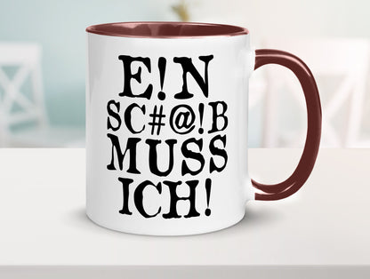Einen Scheiß muss ich | Protest Teenager Humor lustiger Spruch Geschenk