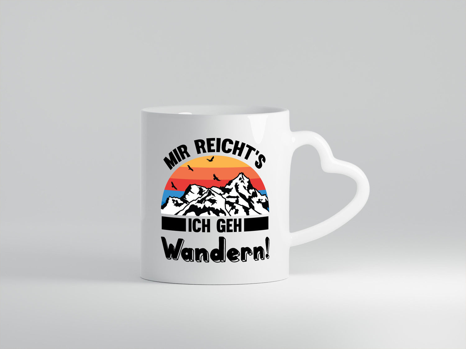 Mir reichts ich geh Wandern | Berge Laufen Natur Humor Geschenkidee Tasse