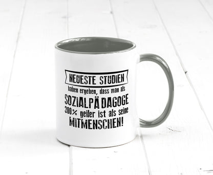 Neuste Studien: Sozialpädagoge | Pädagoge Geschenk Humor Geschenkidee lustiger